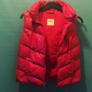 Hollister puffer vest